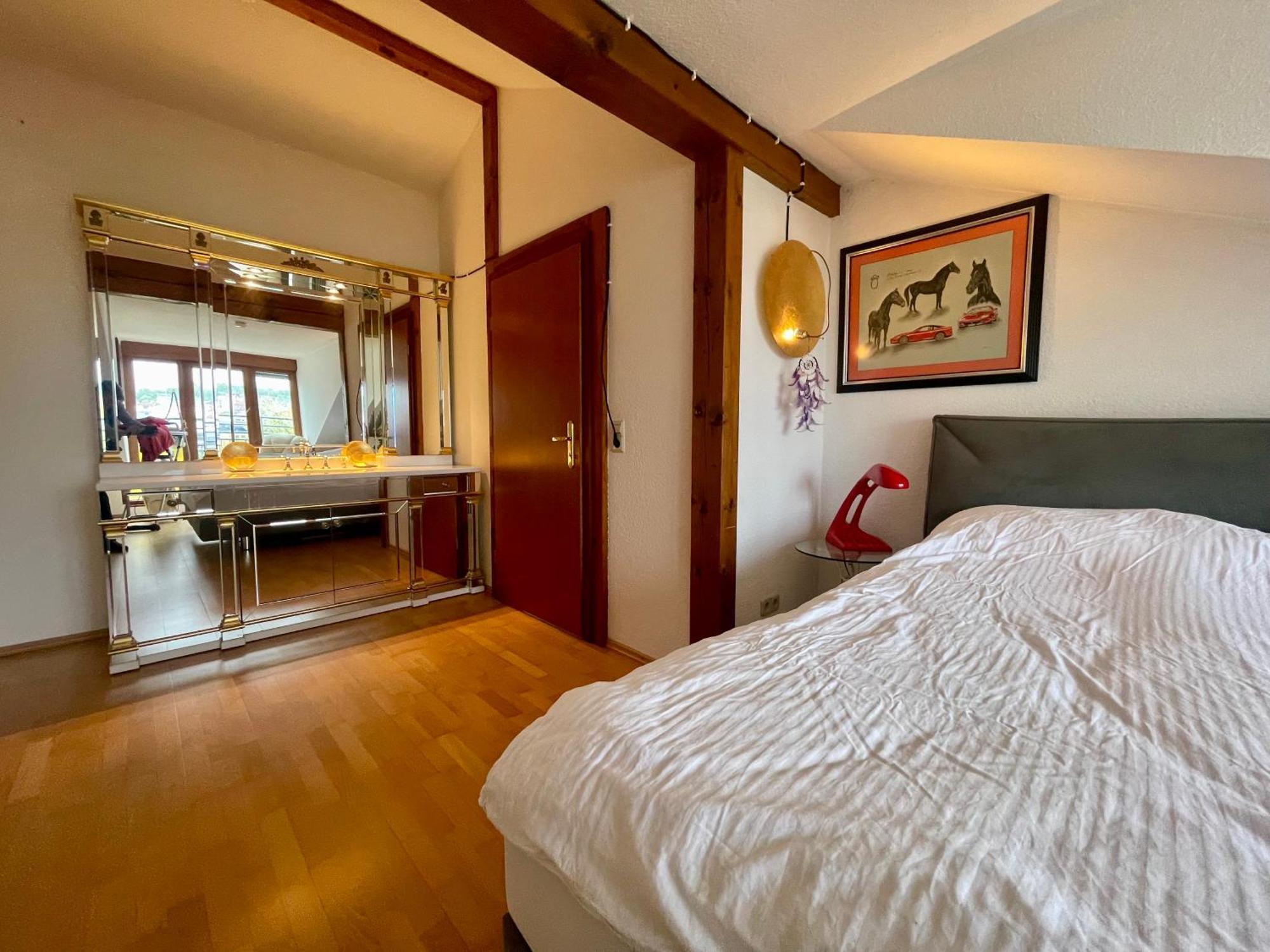 Wunderschoenes Grosses 3 Zimmer Apartament Zentrum Goldstadt Familienfreundlich Mit Garage Pforzheim Esterno foto